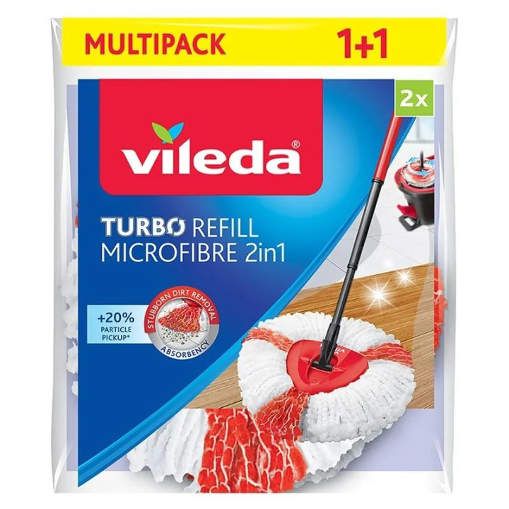 Wkład mopa Vileda Turbo 2w1 obrotowy 2szt